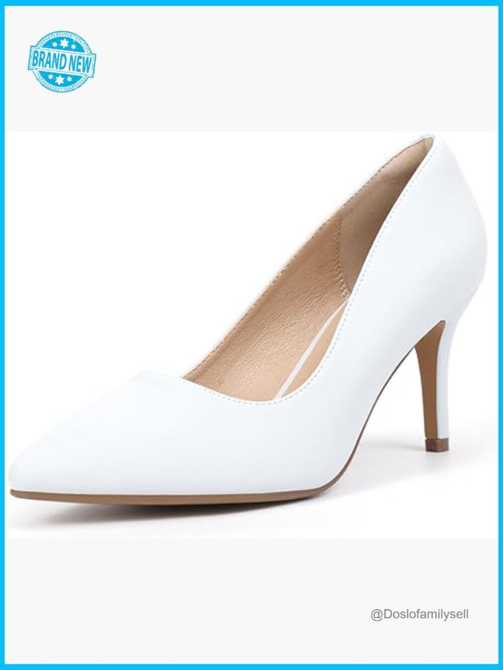 Closed Toe Stiletto Heels Pumps Pointed Toe Dress Shoes Comfortable Work Office